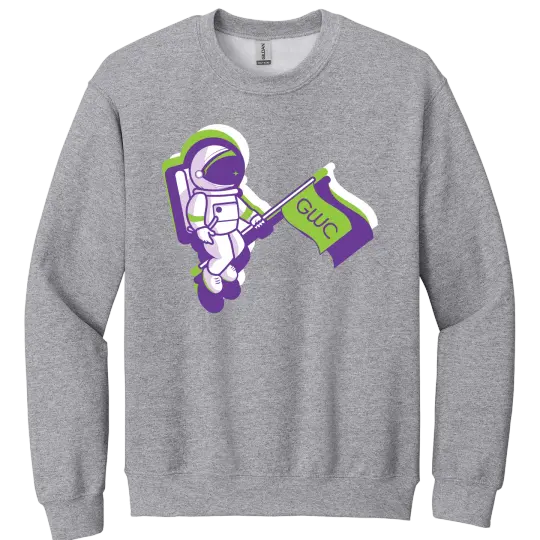 GWC STEM Academy Screen Printed 18000B Youth Crewneck Sweatshirt