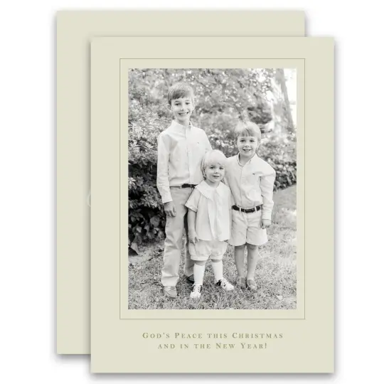 God's Peace Holiday Card
