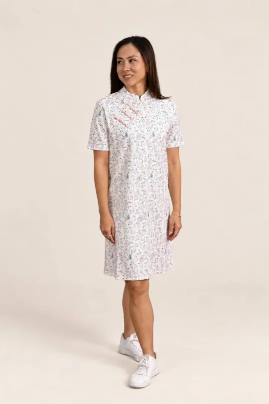 Ladies Eliza Cheongsam - Zodiac Mahjong