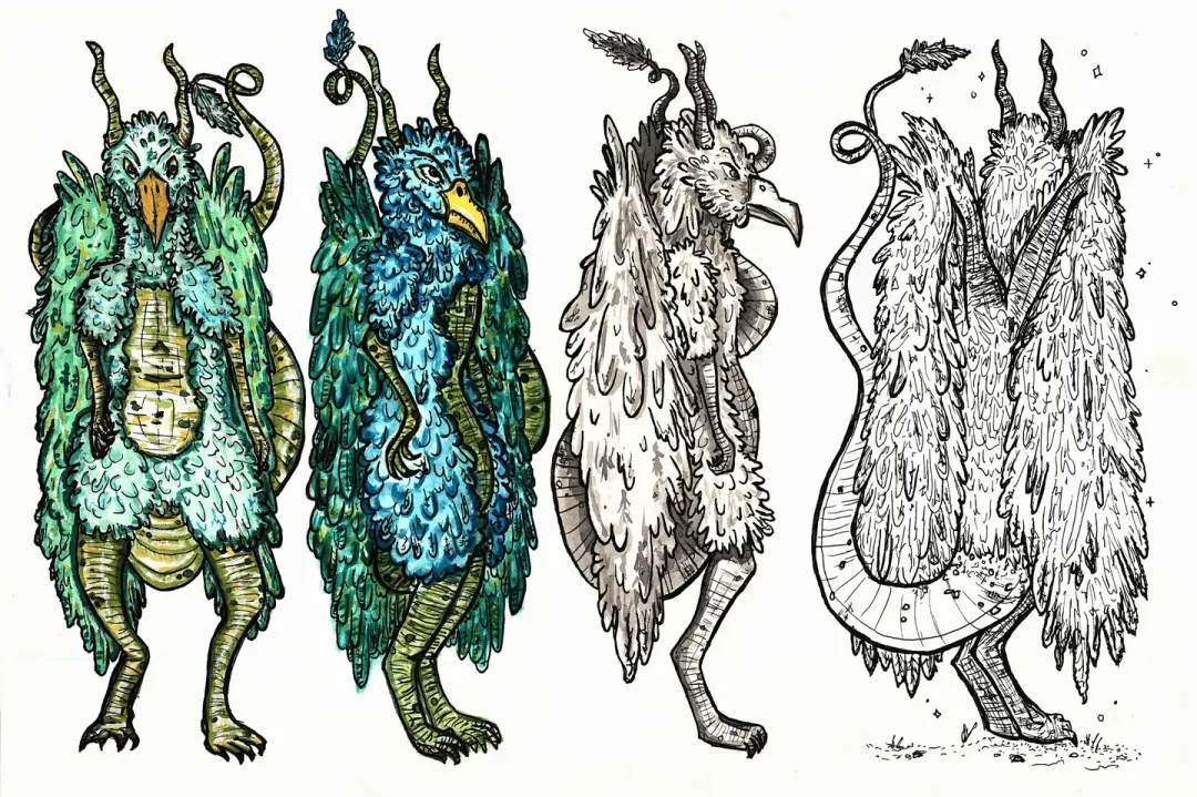 Paperbag Princess - Dragon (Portfolio)