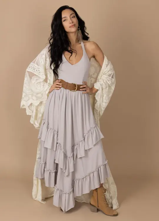 Jenna Dress in Dove