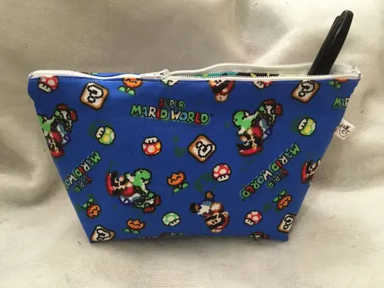 Super Mushroom Man Zipper Pouch