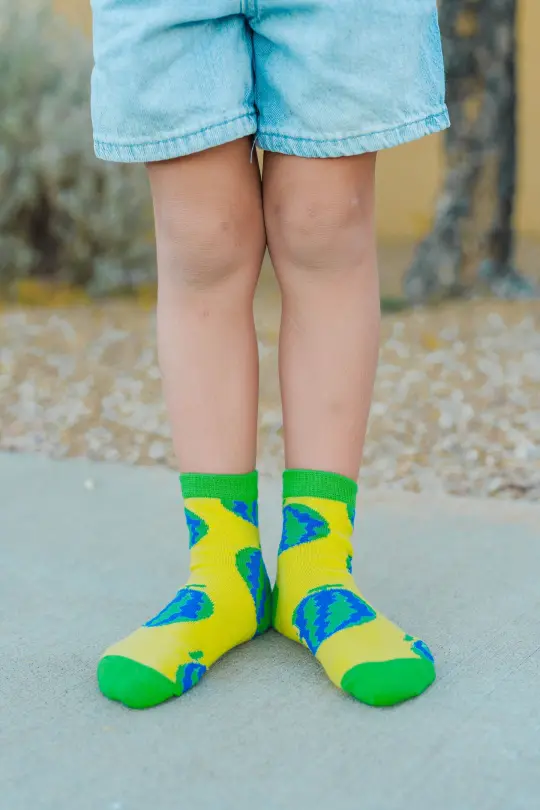 KIDS GRASS MELON SOCKS