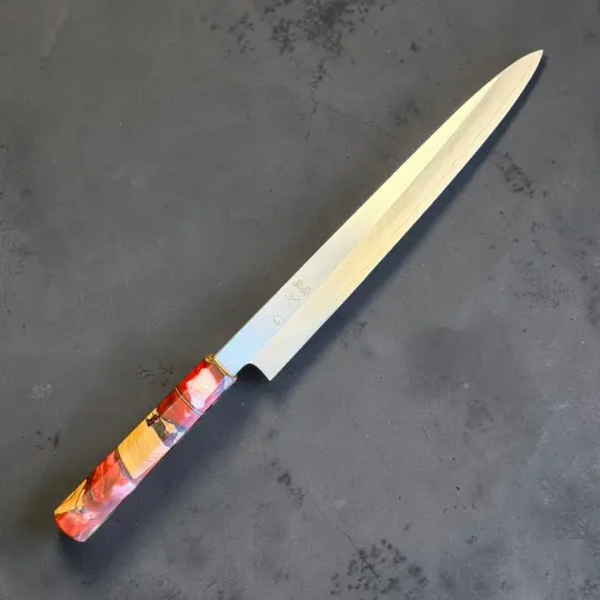 Hatsukokoro Nakagawa Silver #3 Sujihiki 270mm – Prisma Handle