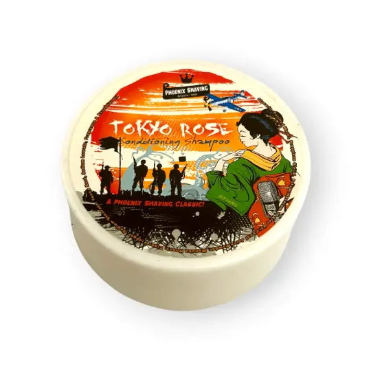 Tokyo Rose Conditioning Shampoo Puck | A Phoenix Shaving Original