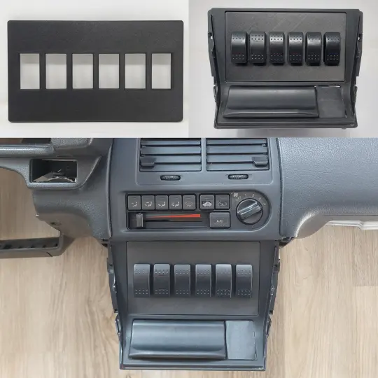 88-91 Honda Prelude Radio Rocker Switch Plate