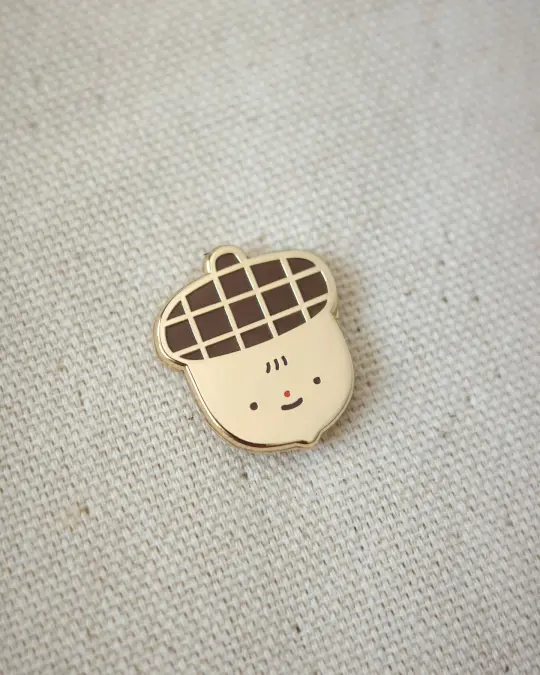 Natamori Acorn Pin