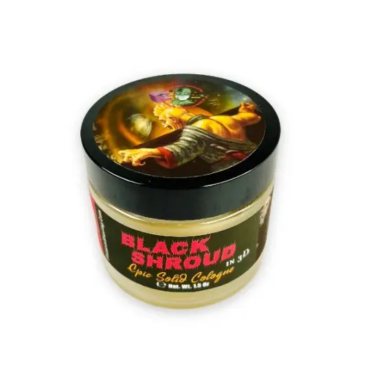 Black Shroud Solid Cologne | Contains Prickly Pear Oil | Homage To A Classic!
