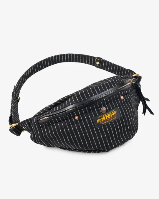 12oz Wabash Waist Bag - Black
