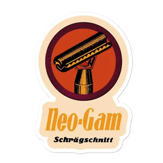 Vintage Neo-Gam Vinyl Sticker | 3 Sizes