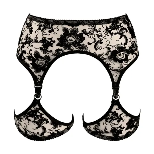 ACONITO OPEN BACK GARTER BELT