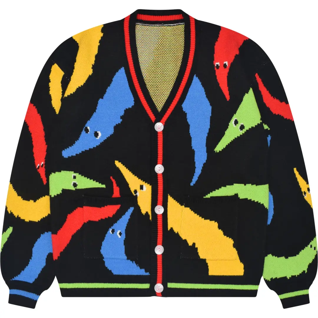 Stringed Worm Cardigan