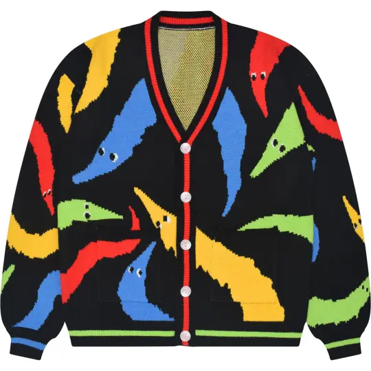 Stringed Worm Cardigan