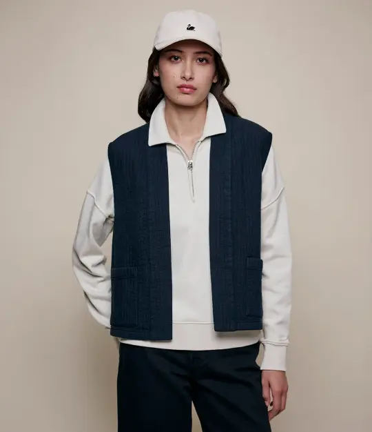 Padded Cotton Women's Vest