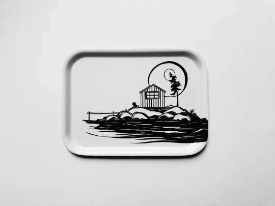 "Island Cabin" Tray