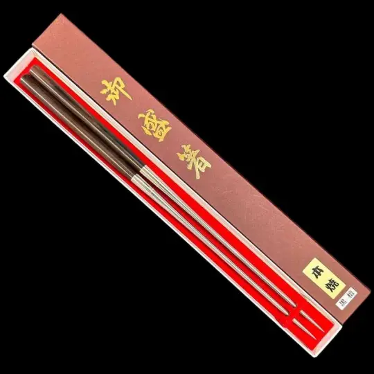 Moribashi Plating Chopsticks 180mm with Ebony Handles