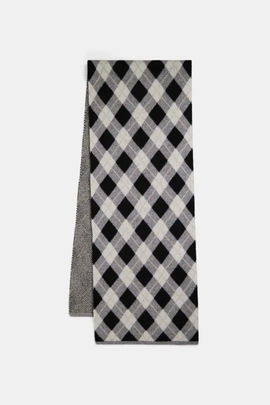 AMIRO – ÉCHARPE MOTIF ARGYLE