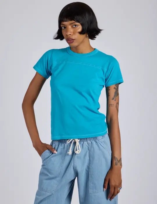 Jr. Varsity Tee - Hawaiian Blue *FINAL SALE*