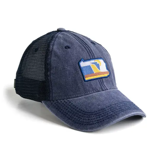 The Monongahela: Pennsylvania Hat | Low-Profile Snapback Trucker Patch Hat