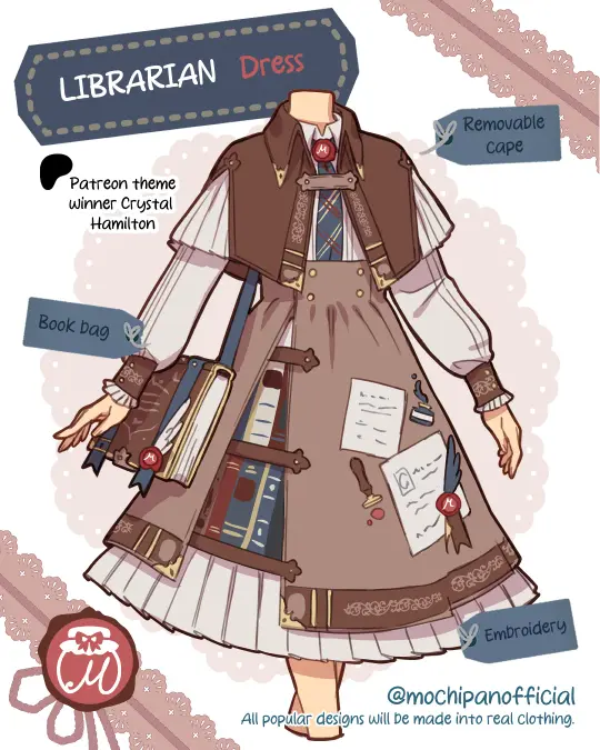 (Interest Check) Librarian Dress