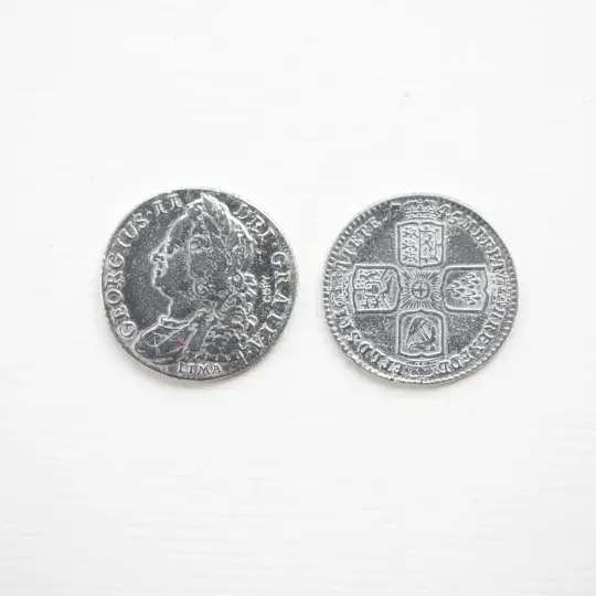 1745 English Shilling