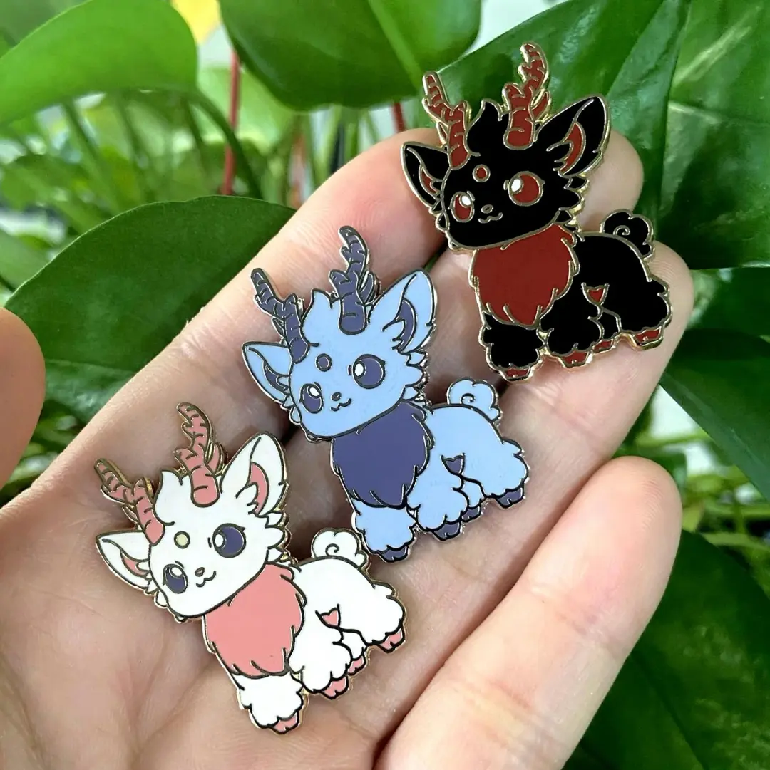 Kirin (Original Art) | Japanese Mythical Creature Hard Enamel Pin