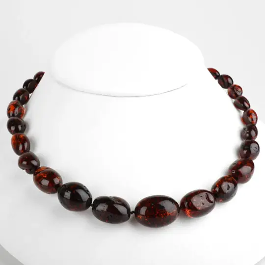 Genuine Cherry Amber Necklace