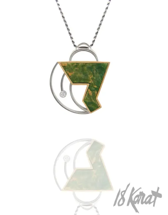 Elise's Verdite Pendant