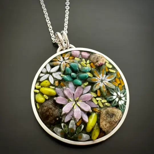 Succulent Garden Pendant