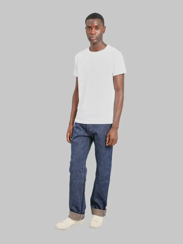 Studio D'Artisan D1905 15oz "Awa Sho-Ai Kakishibu" Regular Straight Jeans