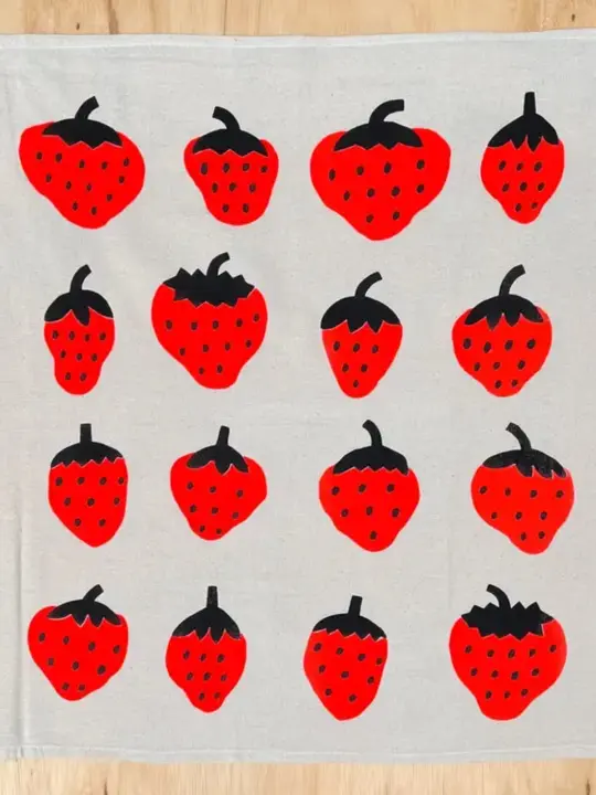 Strawberry Tea Towel