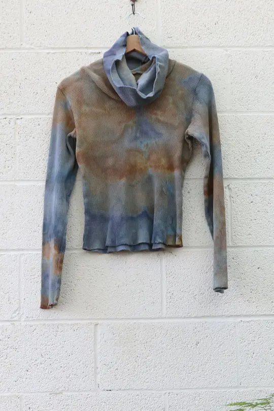 OOAK - Pilgrim Simplicity Cropped Shirt / S / Thermal / Ice Dye (277)