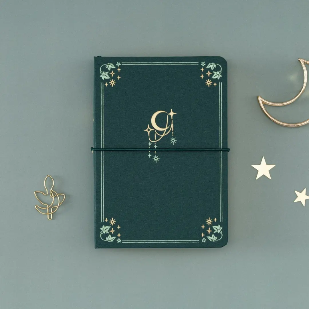 Tsuki ‘Moonlit Garden’ A6 Travel Notebook ☾