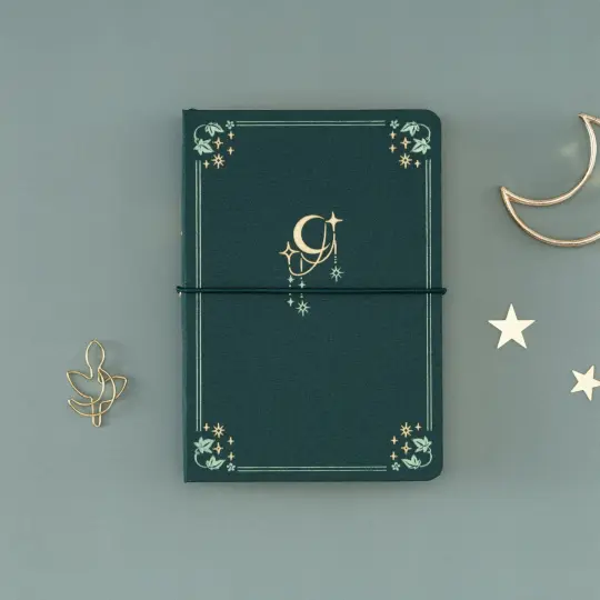 Tsuki ‘Moonlit Garden’ A6 Travel Notebook ☾