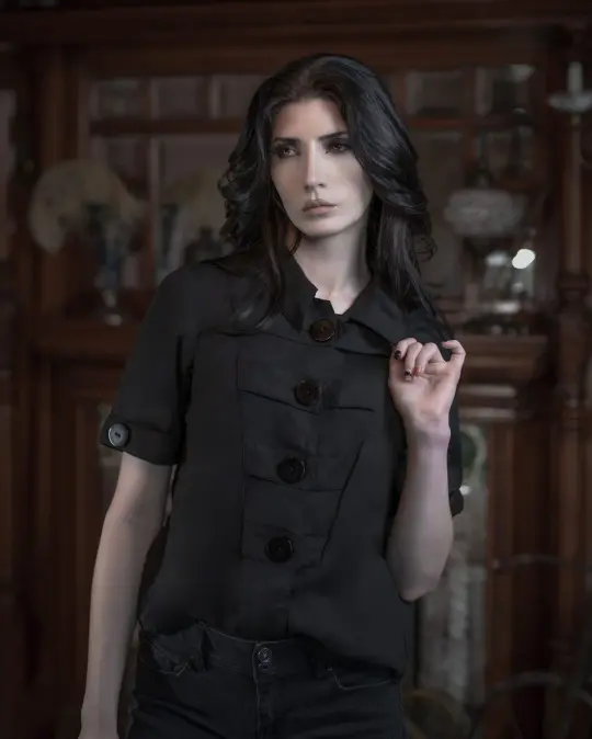 Scissorhands Button Down Shirt