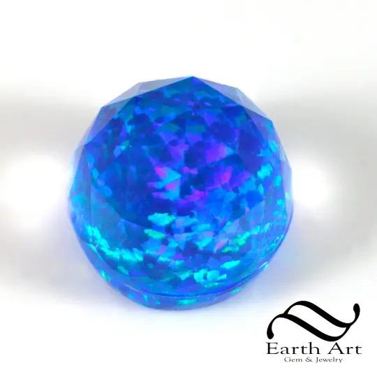 Candy Cut Galaxy Gumdrop Opal - Marine