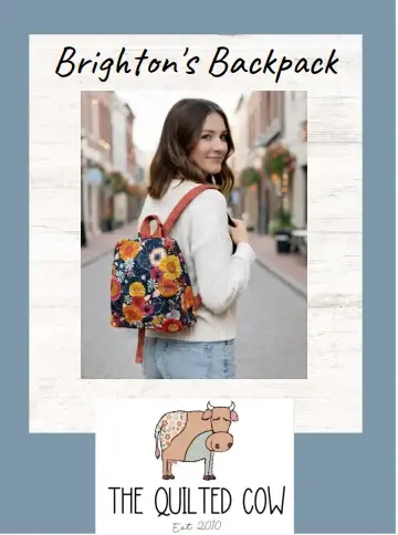 Brighton's Backpack-A Half Yard Pattern