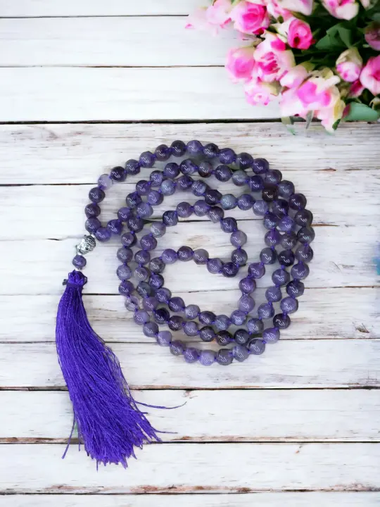 Amethyst Mala 108 beads