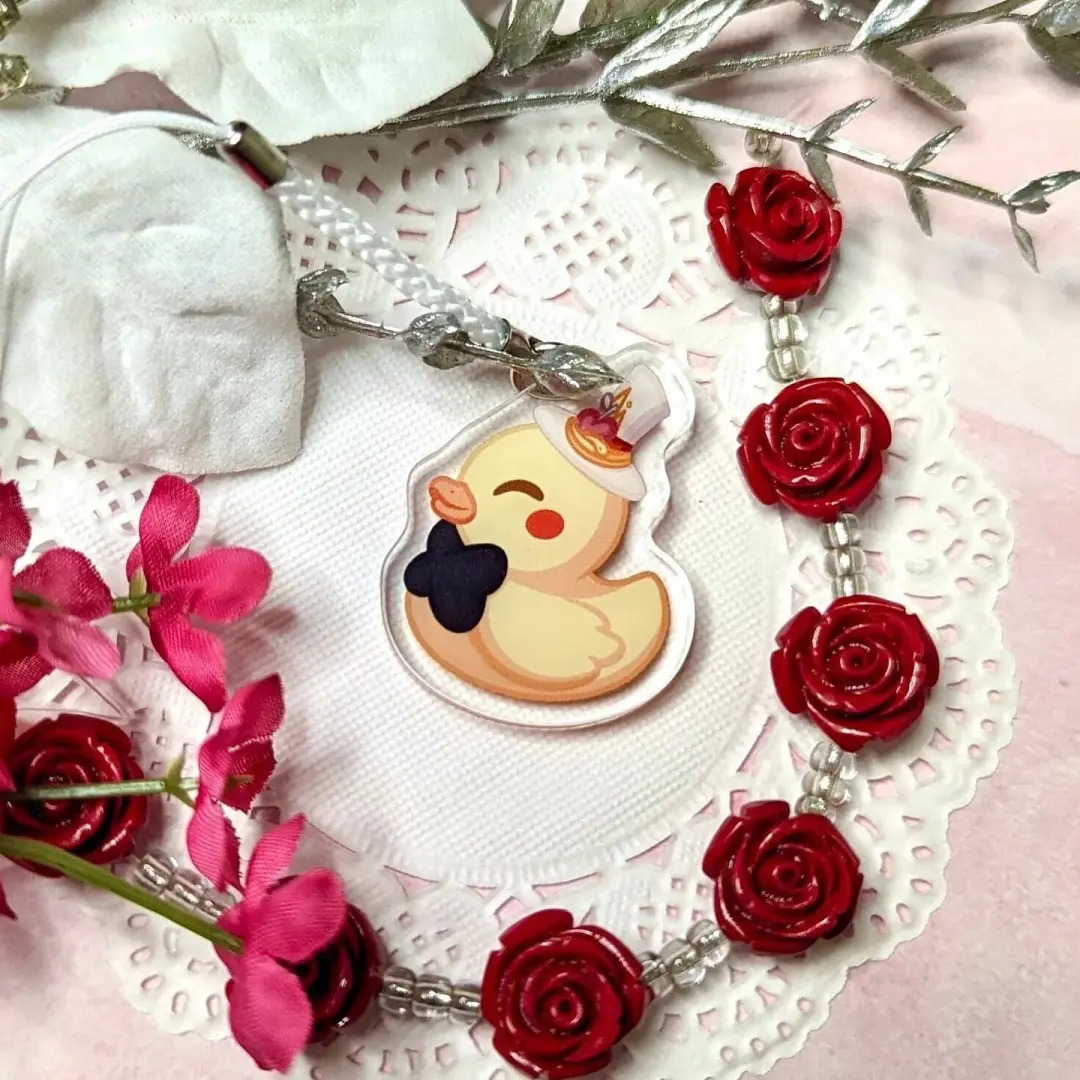 Lucifer Duck Phone Strap Charm - Take That Depression! Fan Merch