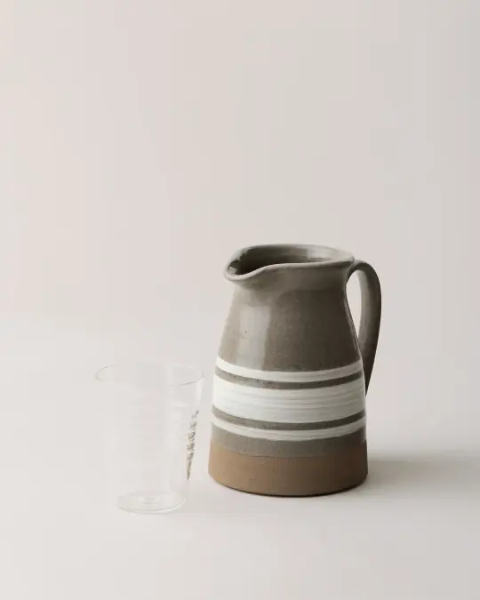 Toasted Yellowware Pitcher