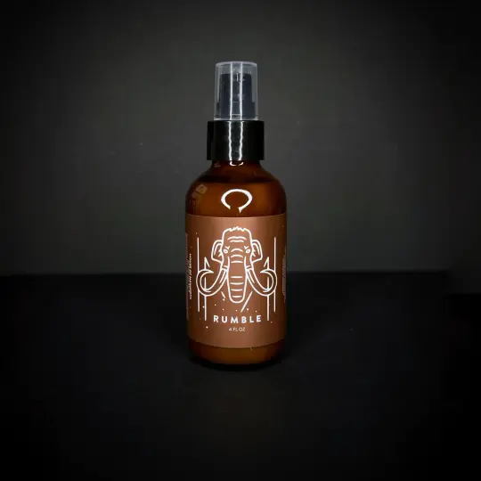 Rumble aftershave balm with pump