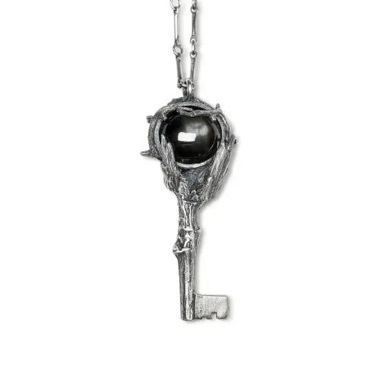 Rowan Key. Black Star Diopside Necklace.