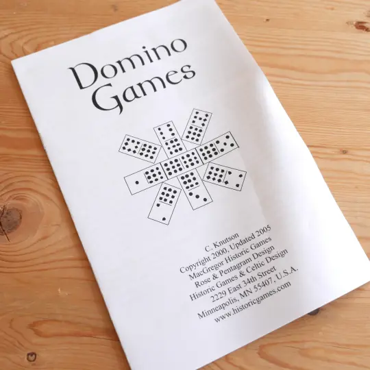 Domino Games Pamphlet-Second
