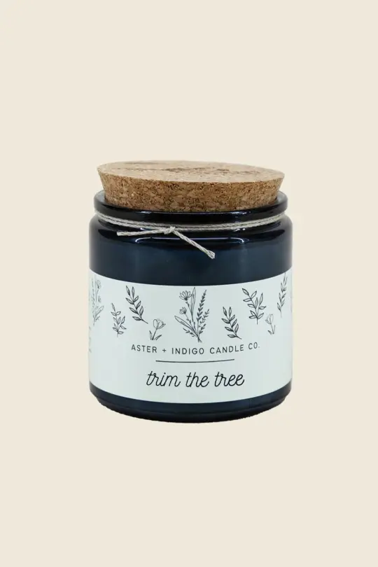 Trim the Tree Candle