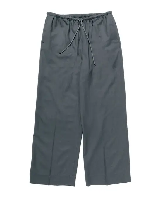 MARKAWARE Pajamas Pants 2/80 Organic Wool Viyella Forest Grey