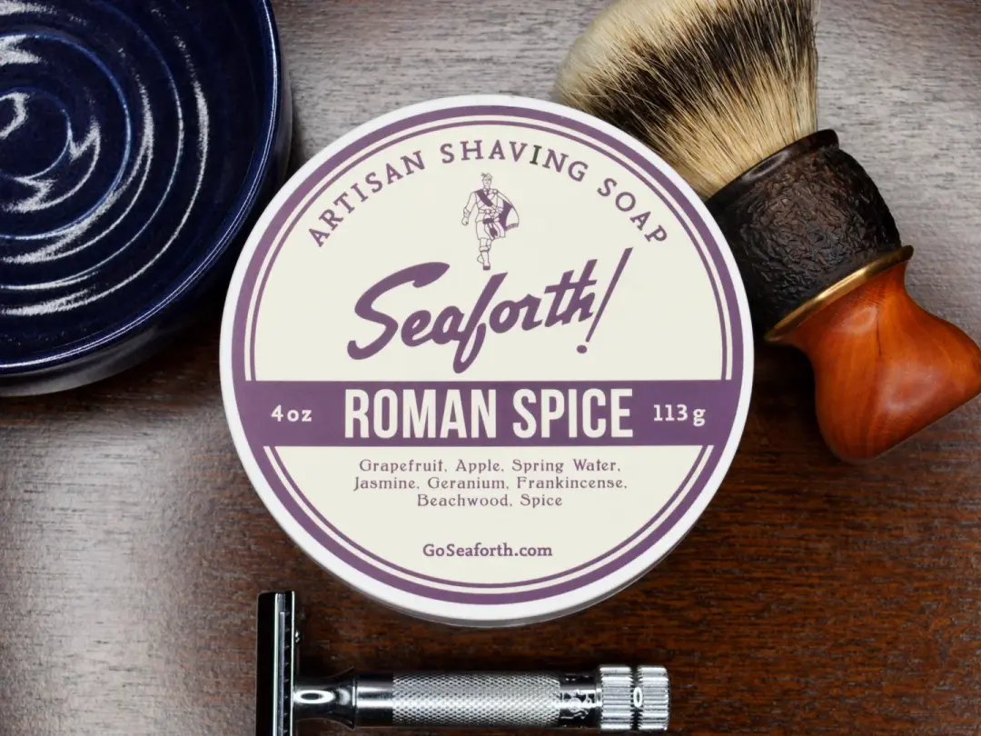Seaforth! Roman Spice Shaving Soap