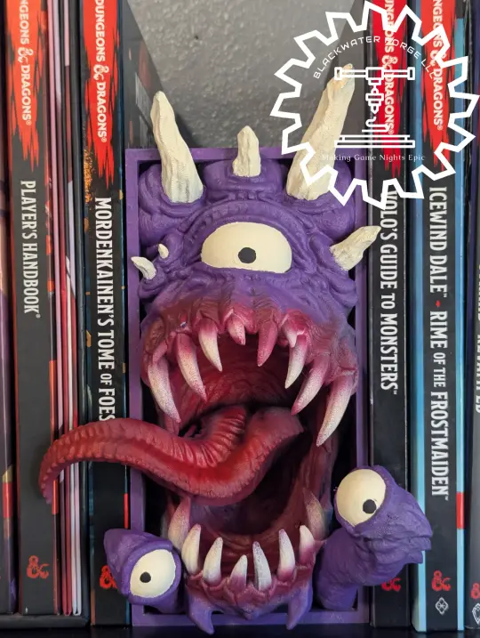 Beholder 3D Printed Book Nook- Miniatures of Madness- Eyes Everywhere!