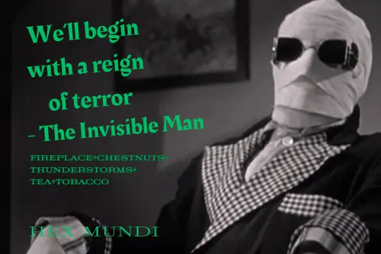 The Invisible Man Hand & Body Creme ~ Autumn Horrors Collection