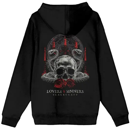 Lovers and Sinners Zip-Up Hoodie
