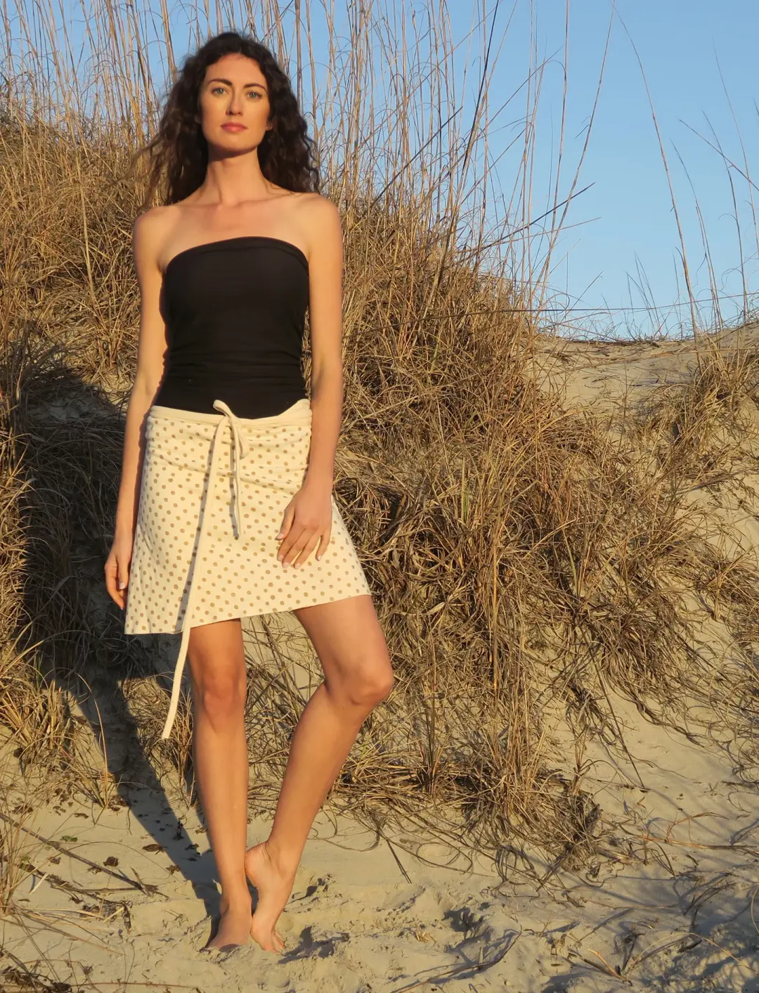 Wrap Simplicity BLOCKPRINT Short Skirt